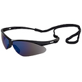 Octane Blue Mirror Lens Safety Glasses